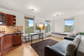 Prodej světlého rohového bytu 2+kk, 47 m2 + lodžie 4 m2 - Praha 9, Letňany, cena 7490000 CZK / objekt, nabízí House ViP, s.r.o.