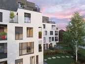 Prodej bytu 2+kk o celkové výměře 50 m2 s lodžií 4 m2, cena 9399300 CZK / objekt, nabízí 