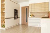 Pronájem světlého bytu 1+kk, balkón, sklep a GS na adrese Nepilova, Beroun, cena 16500 CZK / objekt / měsíc, nabízí 