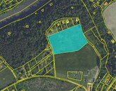 Krňany Třebsín, zemědělský pozemek, 9 657 m2, cena 799000 CZK / objekt, nabízí CENTURY 21 Bonus Brno