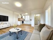 Pronájem bytu 2+kk o celkové ploše 60 m2 s lodžií a sklepem, ul. Střední, BrnoPonava, cena 17900 CZK / objekt / měsíc, nabízí
