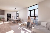 Život s výhledem na Brno: Prosluněný rodinný byt 4+kk v ikonickém projektu LOFT BLOK Křenová, cena 14490000 CZK / objekt, nabízí 