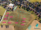 Prodej, Pozemek pro stavbu RD, bytů, Litvínovice, cena cena v RK, nabízí REALDOMUS