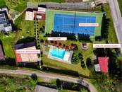 Prodej rekreačního areálu 2 chat, bazénu a tenisového kurtu, Březka, Libuň, cena 9500000 CZK / objekt, nabízí FLAT INVEST & Reality