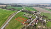 Stavební pozemek 1276 m2, Chlístov u Okrouhlice s výbornou dostupností, cena 1100 CZK / m2, nabízí Reality Vysočina s.r.o.