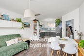 Pronájem bytu 2+kk 50 m2, Nová Ves, cena 17500 CZK / objekt / měsíc, nabízí 