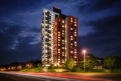 Pronájem moderního bytu 2+kk, 43 m2 s krásným výhledem Rezidence Eliška, Praha 9, cena 23930 CZK / objekt / měsíc, nabízí Jana Rušidi, realitní makléřka