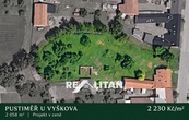 Prodej, stavební pozemek s projektem, 2058 m2, Pustiměř, Vyškov, cena 2230 CZK / m2, nabízí 