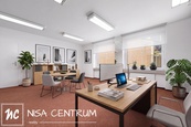 Pronájem lukrativní kanceláře 41 m2 v centru Liberce s parkovacím místem, cena 5033 CZK / objekt / měsíc, nabízí NISA CENTRUM reality