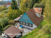 Prodej prostorné roubenky se saunou a vířivkou v Desné, pozemek 3 111 m2, cena 11500000 CZK / objekt, nabízí NISA CENTRUM reality