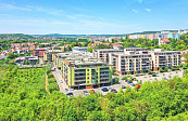 Pronájem novostavby 1+kk Brno, St.Lískovec, U Leskavy. 43 m2, cena 14800 CZK / objekt, nabízí